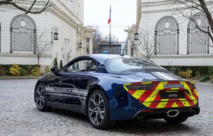 A110 Renault Alpine Police France